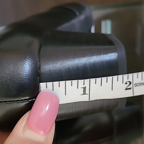 Clarks Rosalyn Adele Black Leather - Picture 9 of 12